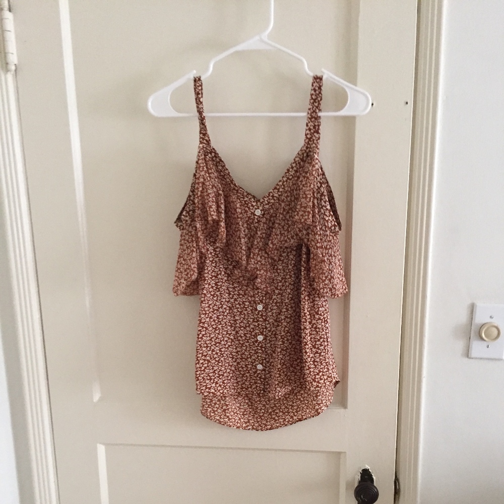 Veronica Beard Floral Blouse